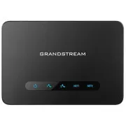Grandstream HT812 (ATA), 2x FXS, 2 SIP-Konten, 1x Gbit LAN, NAT-Router, 3-Wege-Konf., Auto-Provisi.