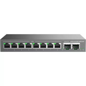 Grandstream GWN7721 L2 Lite verwalteter Switch, 8x 2.5GbE RJ45, 2x 10G SFP Grandstream GWN7721 L2 Lite verwalteter Switch, 8x 2.5GbE RJ45, 2x 10G SFP