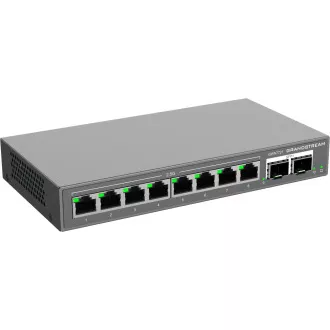 Grandstream GWN7721 L2 Lite verwalteter Switch, 8x 2.5GbE RJ45, 2x 10G SFP Grandstream GWN7721 L2 Lite verwalteter Switch, 8x 2.5GbE RJ45, 2x 10G SFP