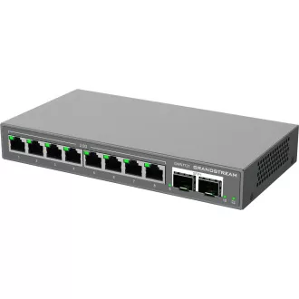 Grandstream GWN7721 L2 Lite verwalteter Switch, 8x 2.5GbE RJ45, 2x 10G SFP Grandstream GWN7721 L2 Lite verwalteter Switch, 8x 2.5GbE RJ45, 2x 10G SFP