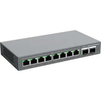 Grandstream GWN7721 L2 Lite verwalteter Switch, 8x 2.5GbE RJ45, 2x 10G SFP Grandstream GWN7721 L2 Lite verwalteter Switch, 8x 2.5GbE RJ45, 2x 10G SFP