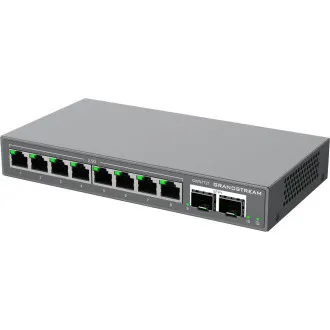 Grandstream GWN7721 L2 Lite verwalteter Switch, 8x 2.5GbE RJ45, 2x 10G SFP Grandstream GWN7721 L2 Lite verwalteter Switch, 8x 2.5GbE RJ45, 2x 10G SFP