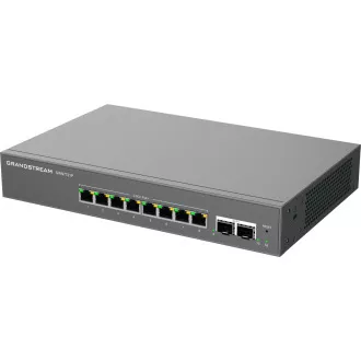 Grandstream GWN7721P L2 Lite managed switch, 8x 2.5GbE RJ45, 2x 10G SFP , PoE/PoE Grandstream GWN7721P L2 Lite managed switch, 8x 2.5GbE RJ45, 2x 10G SFP , PoE/PoE