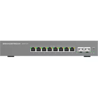 Grandstream GWN7721P L2 Lite managed switch, 8x 2.5GbE RJ45, 2x 10G SFP , PoE/PoE Grandstream GWN7721P L2 Lite managed switch, 8x 2.5GbE RJ45, 2x 10G SFP , PoE/PoE