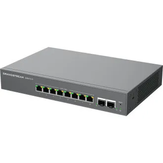 Grandstream GWN7721P L2 Lite managed switch, 8x 2.5GbE RJ45, 2x 10G SFP , PoE/PoE Grandstream GWN7721P L2 Lite managed switch, 8x 2.5GbE RJ45, 2x 10G SFP , PoE/PoE