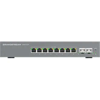 Grandstream GWN7721P L2 Lite managed switch, 8x 2.5GbE RJ45, 2x 10G SFP , PoE/PoE Grandstream GWN7721P L2 Lite managed switch, 8x 2.5GbE RJ45, 2x 10G SFP , PoE/PoE