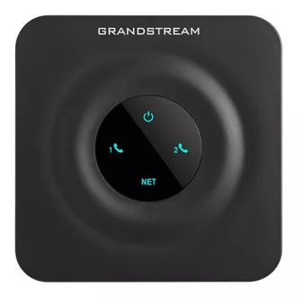 Grandstream HT802 V2 (ATA), 2x FXS, 2 SIP-Konten, 1x LAN, 3-Wege-Konf., automatische Bereitstellung