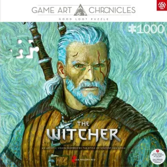 GLO SPIEL KUNST: THE WITCHER GERALT VAN GOGH GLO SPIEL KUNST: THE WITCHER GERALT VAN GOGH