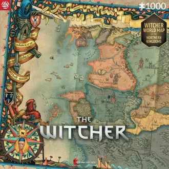 GLO GAMING PUZZLE: THE WITCHER 3 NORTHERN KINGDOMS GLO GAMING PUZZLE: THE WITCHER 3 NORTHERN KINGDOMS