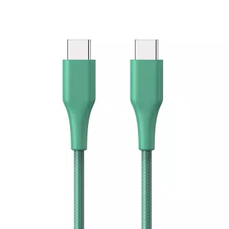 ER POWER Kabel USB-C/C GRS 60W 120cm grün ER POWER Kabel USB-C/C GRS 60W 120cm grün