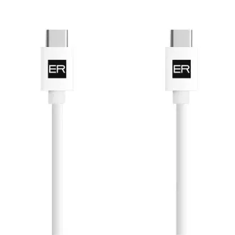 ER POWER Kabel USB-C/C 3A 60W 120cm weiß ER POWER Kabel USB-C/C 3A 60W 120cm weiß
