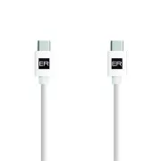 ER POWER Kabel USB-C/C 3A 60W 200cm weiß