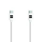 ER POWER Kabel USB-C/C 3A 60W 200cm weiß