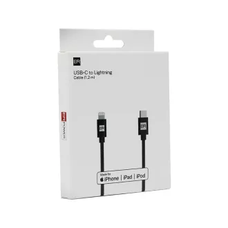 ER POWER USB-C/Lightning Kabel 120cm schwarz ER POWER USB-C/Lightning Kabel 120cm schwarz