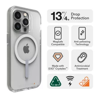 ZAGG GEAR4 Crystal Palace Snap Cover iPhone 14 Pro transparent