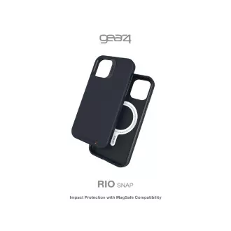 ZAGG GEAR4 D3O Rio Snap Abdeckung iPhone 12 mini schwarz ZAGG GEAR4 D3O Rio Snap Abdeckung iPhone 12 mini schwarz
