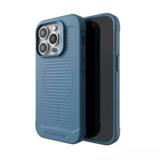 ZAGG GEAR4 Havanna Snap Abdeckung iPhone 14 Pro blau