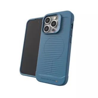 ZAGG GEAR4 Havanna Snap Abdeckung iPhone 14 Pro blau