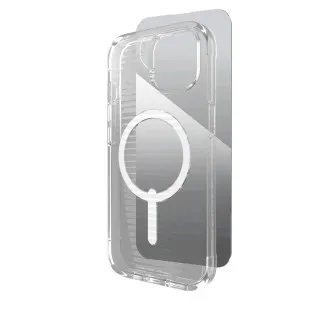 ZAGG Invisible Shield Luxe Snap Abdeckung und Schutzglas iPhone 15