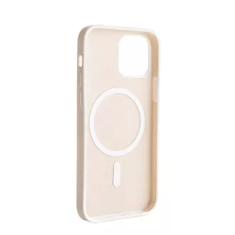 ER POWER Silikonhülle CARNEVAL SNAP für iPhone 12/12 Pro mit MagSafe - beige