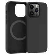 ER POWER Silikonhülle CARNEVAL SNAP für iPhone 13 Pro Max mit MagSafe - Schwarz