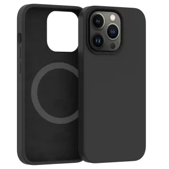 ER POWER Silikonhülle CARNEVAL SNAP für iPhone 13 Pro Max mit MagSafe - Schwarz ER POWER Silikonhülle CARNEVAL SNAP für iPhone 13 Pro Max mit MagSafe - Schwarz