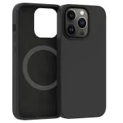 ER POWER Silikonhülle CARNEVAL SNAP für iPhone 13 Pro Max mit MagSafe - Schwarz