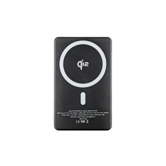 ER POWER Qi2 Dual PowerBank 5000mAh mit USB-C - Space Gray ER POWER Qi2 Dual PowerBank 5000mAh mit USB-C - Space Gray
