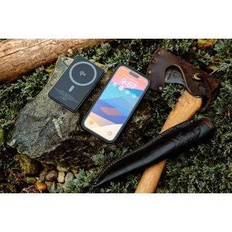 ER POWER Qi2 Dual PowerBank 5000mAh mit USB-C - Space Gray ER POWER Qi2 Dual PowerBank 5000mAh mit USB-C - Space Gray