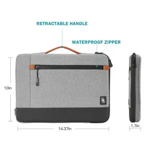 Seine Scene Laptop-Tasche Seine Scene - Dijon Hülle 14'' - grau
