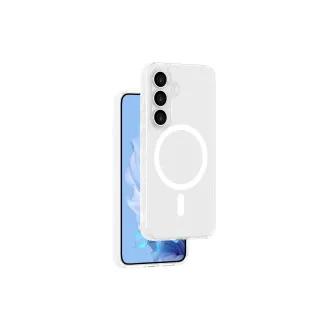 ER Crystal Snap Hülle mit MagSafe für Samsung Galaxy S25 - transparent ER Crystal Snap Hülle mit MagSafe für Samsung Galaxy S25 - transparent