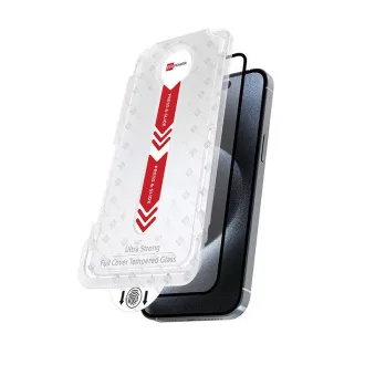 ER Schutzglas Vollabdeckung iPhone 16e einfache Installation ER Schutzglas Vollabdeckung iPhone 16e einfache Installation