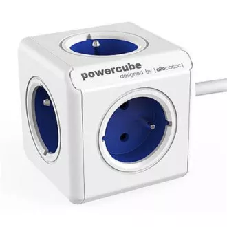 Steckdosen-Verlängerung. PowerCube EXTENDED, Blau, 5-Steckdosen, 1,5 m Kabel Steckdosen-Verlängerung. PowerCube EXTENDED, Blau, 5-Steckdosen, 1,5 m Kabel