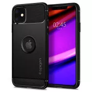 Schutzhülle Spigen Rugged Armor für Apple iPhone 11 schwarz