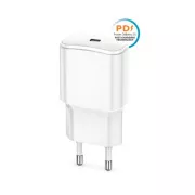 Schnellladegerät Forever TC-01 PD 1x USB-C 20W weiß