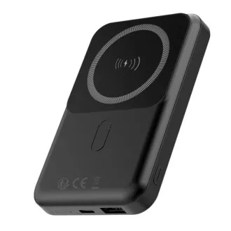 Kabellose Powerbank Forever MATB-100 PD QC 22,5W 10000mAh magnetisch schwarz Kabellose Powerbank Forever MATB-100 PD QC 22,5W 10000mAh magnetisch schwarz