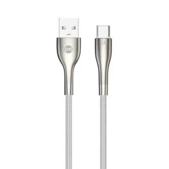 Forever Sleek USB/USB-C Datenkabel 1m 3A weiß Forever Sleek USB/USB-C Datenkabel 1m 3A weiß