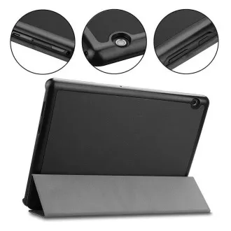 Tactical Book Tri Fold Tasche für iPad Pro 11 2024 Schwarz