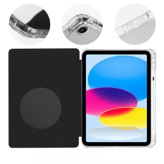 COVER:ME MistyTab Hülle für iPad 10.9 2022/11 2025 Schwarz