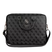 Guess PU 4G Metall Logo Notebooktasche 15/16" Grau