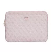 Guess PU 4G Triangle Logo Hülle für Notebook 14" Pink