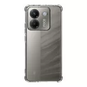 Taktische TPU Plyo Abdeckung für Poco M7 Pro Transparent
