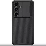 Nillkin CamShield PRO Magnetische Rückseite Abdeckung für Samsung Galaxy S24 Schwarz