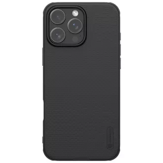 Nillkin Super Frosted PRO Magnetic Back Cover für Apple iPhone 16 Pro Schwarz Nillkin Super Frosted PRO Magnetic Back Cover für Apple iPhone 16 Pro Schwarz