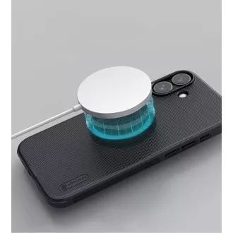 Nillkin Super Frosted PRO Magnetic Back Cover für Apple iPhone 16 Schwarz Nillkin Super Frosted PRO Magnetic Back Cover für Apple iPhone 16 Schwarz