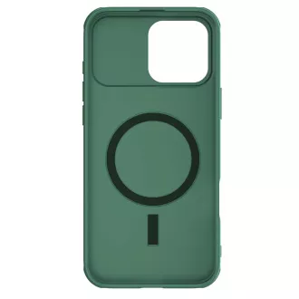 Nillkin CamShield PRO Magnetische Rückenabdeckung für Apple iPhone 16 Pro Max Dunkelgrün