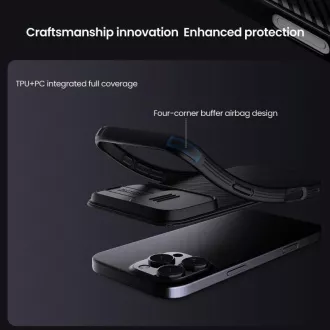 Nillkin CamShield PRO Magnetische Rückseite Abdeckung für Apple iPhone 16 Schwarz Nillkin CamShield PRO Magnetische Rückseite Abdeckung für Apple iPhone 16 Schwarz