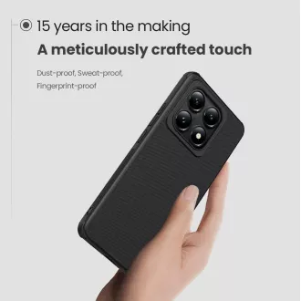 Nillkin Super Frosted PRO Magnetische Rückseite Abdeckung für Xiaomi 14T Pro Schwarz