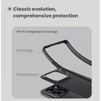 Nillkin Super Frosted PRO Magnetische Rückseite Abdeckung für Xiaomi 14T Pro Schwarz