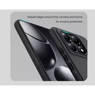Nillkin Super Frosted PRO Magnetische Rückseite Abdeckung für Xiaomi 14T Pro Schwarz